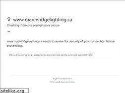Sites similar to mapleridgelighting.ca