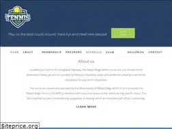 Sites similar to mapleridgetennis.com