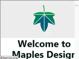 Sites similar to maples.design