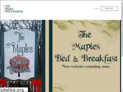 Sites similar to maplesbedandbreakfast.com