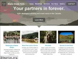Sites similar to mapleshadefarmny.com