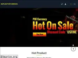 Sites similar to maplestory2mesos.com