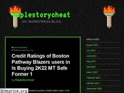 Sites similar to maplestorycheat.com