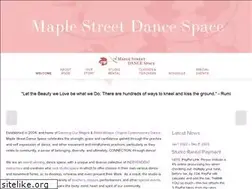 Sites similar to maplestreetdancespace.com