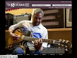 Sites similar to maplestreetguitars.com
