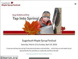 Sites similar to maplesyrupfest.com
