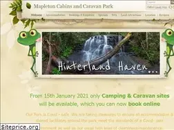 Sites similar to mapletoncabinscaravans.com.au
