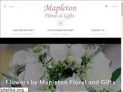 Sites similar to mapletonfloralandgifts.com