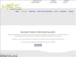 Sites similar to mapletreecanceralliance.org