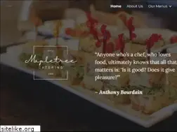 Sites similar to mapletreecatering.com