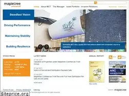Sites similar to mapletreecommercialtrust.com