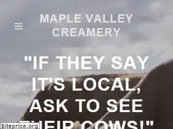Sites similar to maplevalleycreamery.com