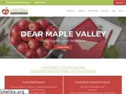 Sites similar to maplevalleyfoodbank.org