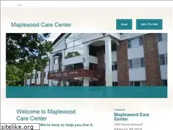 Sites similar to maplewoodcarecenter.org