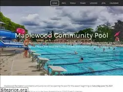 Sites similar to maplewoodcommunitypool.org