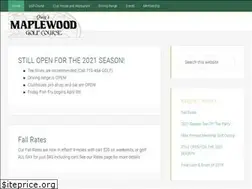 Sites similar to maplewoodgolfcourse.com