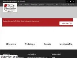 Sites similar to maplewoodhistoricalsociety.org