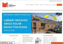 Sites similar to maplewoodlibrary.org