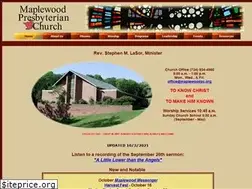 Sites similar to maplewoodpc.org