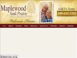 Sites similar to maplewoodsaukprairie.com