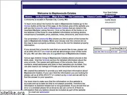 Sites similar to maplewoodsestates.com