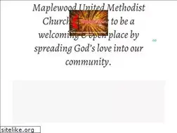 Sites similar to maplewoodumc.com