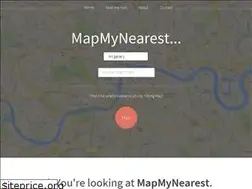 Sites similar to mapmynearest.com