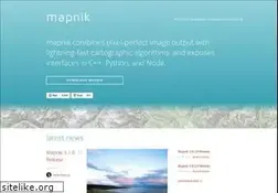 Sites similar to mapnik.org