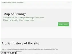 Sites similar to mapofstrange.com
