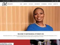 Sites similar to mapongwana.co.za