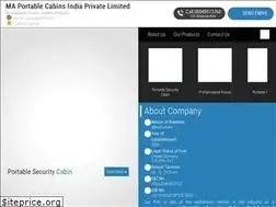 Sites similar to maportablecabins.in