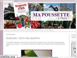 Sites similar to mapoussetteaparis.blogspot.com