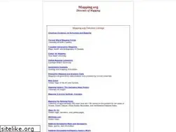 Sites similar to mapping.org