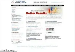 Sites similar to mappinganalytics.com