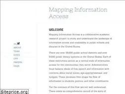 Sites similar to mappinginfoaccess.org