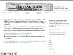 Sites similar to mappingtexts.org