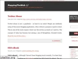 Sites similar to mappingtheweb.com
