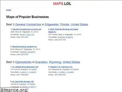 Sites similar to maps.lol