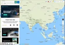 Sites similar to maps.mapmyindia.com
