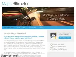 Sites similar to mapsaltimeter.com