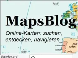 Sites similar to mapsblog.de