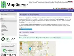 Sites similar to mapserver.org