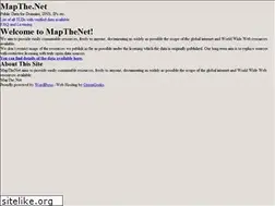 Sites similar to mapthe.net