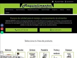Sites similar to maquialimentos.com
