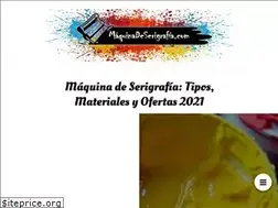 Sites similar to maquinadeserigrafia.com