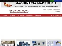 Sites similar to maquinariamadrid.com