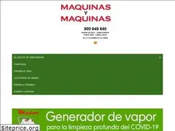 Sites similar to maquinas-maquinas.com