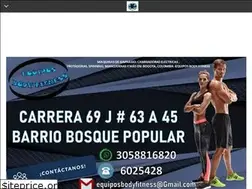 Sites similar to maquinasdegimnasio.com.co