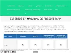 Sites similar to maquinaspresoterapia.com