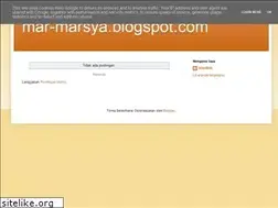 Sites similar to mar-marsya.blogspot.com